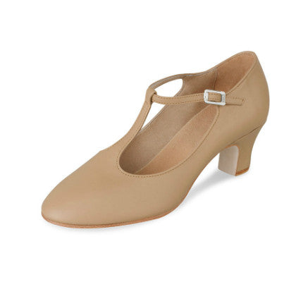 Bloch Women 2 Chord T-Bar Strap Character Shoe - S0383L