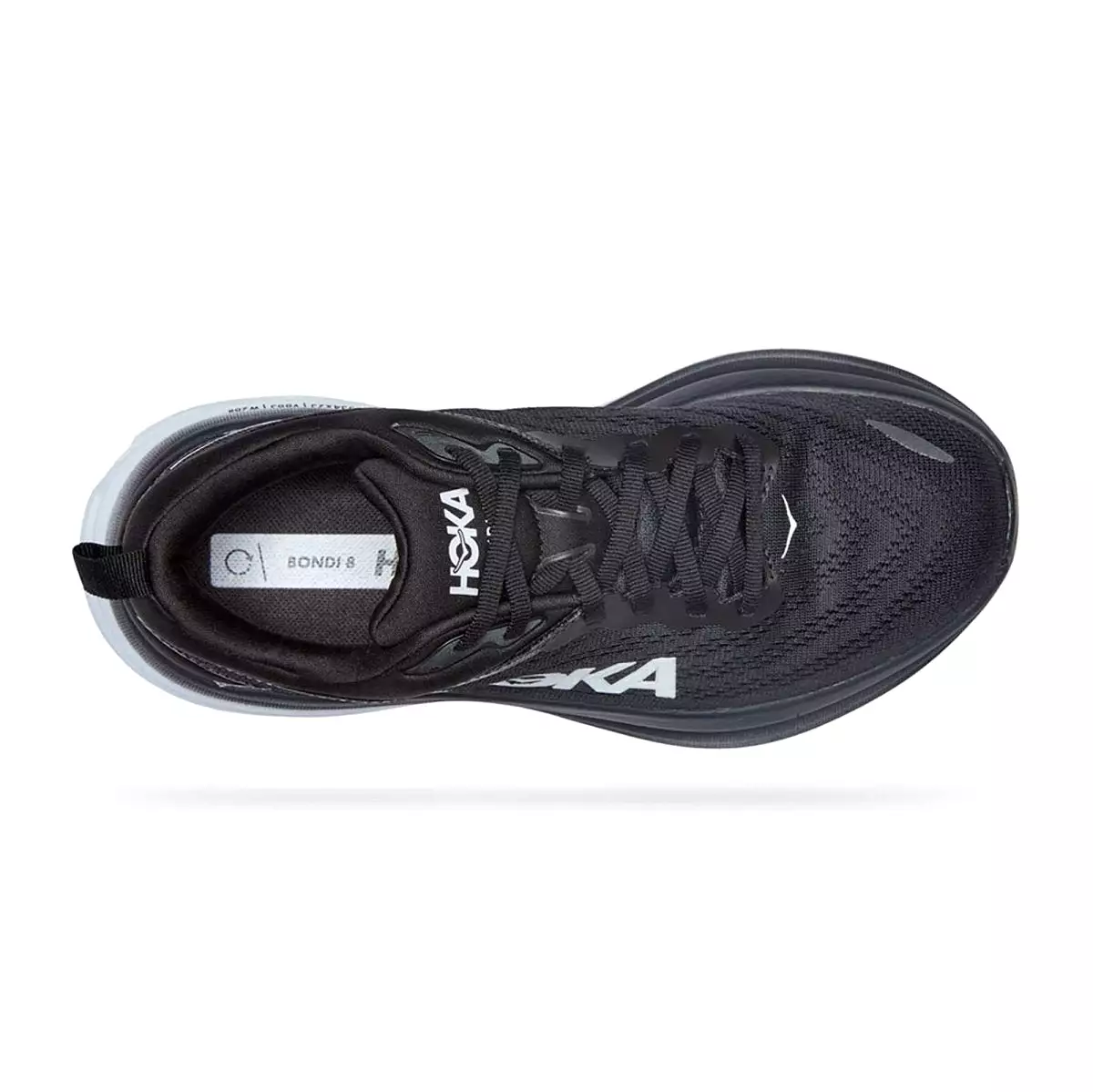 Hoka Men's Bondi 8 Black/White