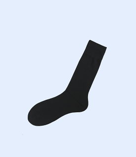 MA1715-BLACK-Men Ankle Socks