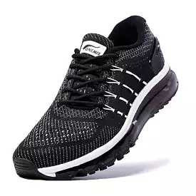 Men Running Shoes Air Cushioning Sneaker Ultra Light Shock Absorption Breathable Wear-resistant Fitness Trainers Sports Sneaker