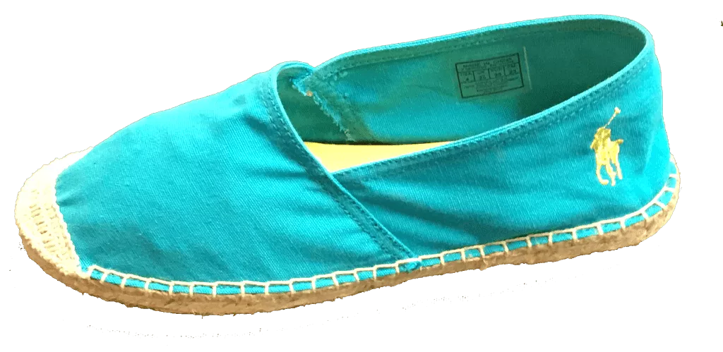 POLO RALPH LAUREN  •Bowman• Canvas Espadrille - Fits Women or Youth