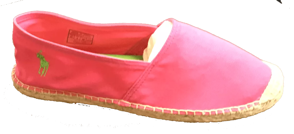 POLO RALPH LAUREN  •Bowman• Canvas Espadrille - Fits Women or Youth