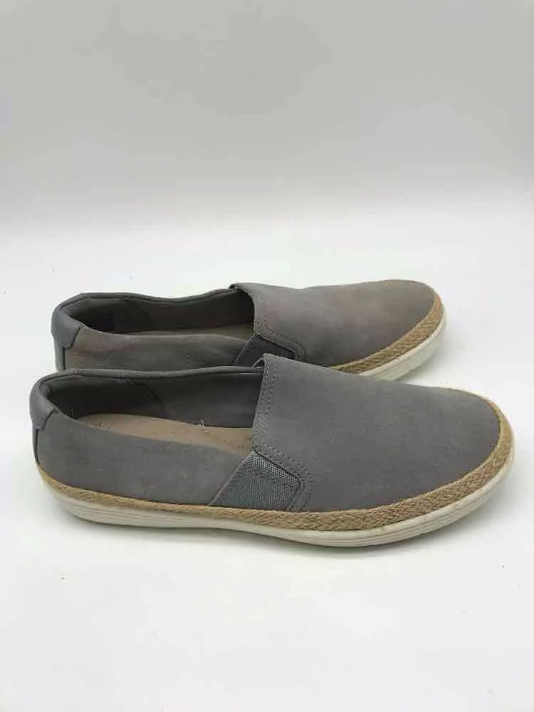 Pre-Owned Clarks Grey Size 9 Sneaker Slip On