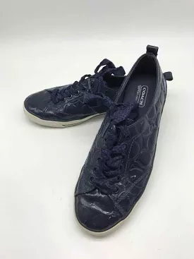 Pre-Owned Coach Navy Size 7.5 Fashion Sneaker Athletic Shoes