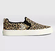 SLIP ON Leopard Print Canvas Sneaker Men