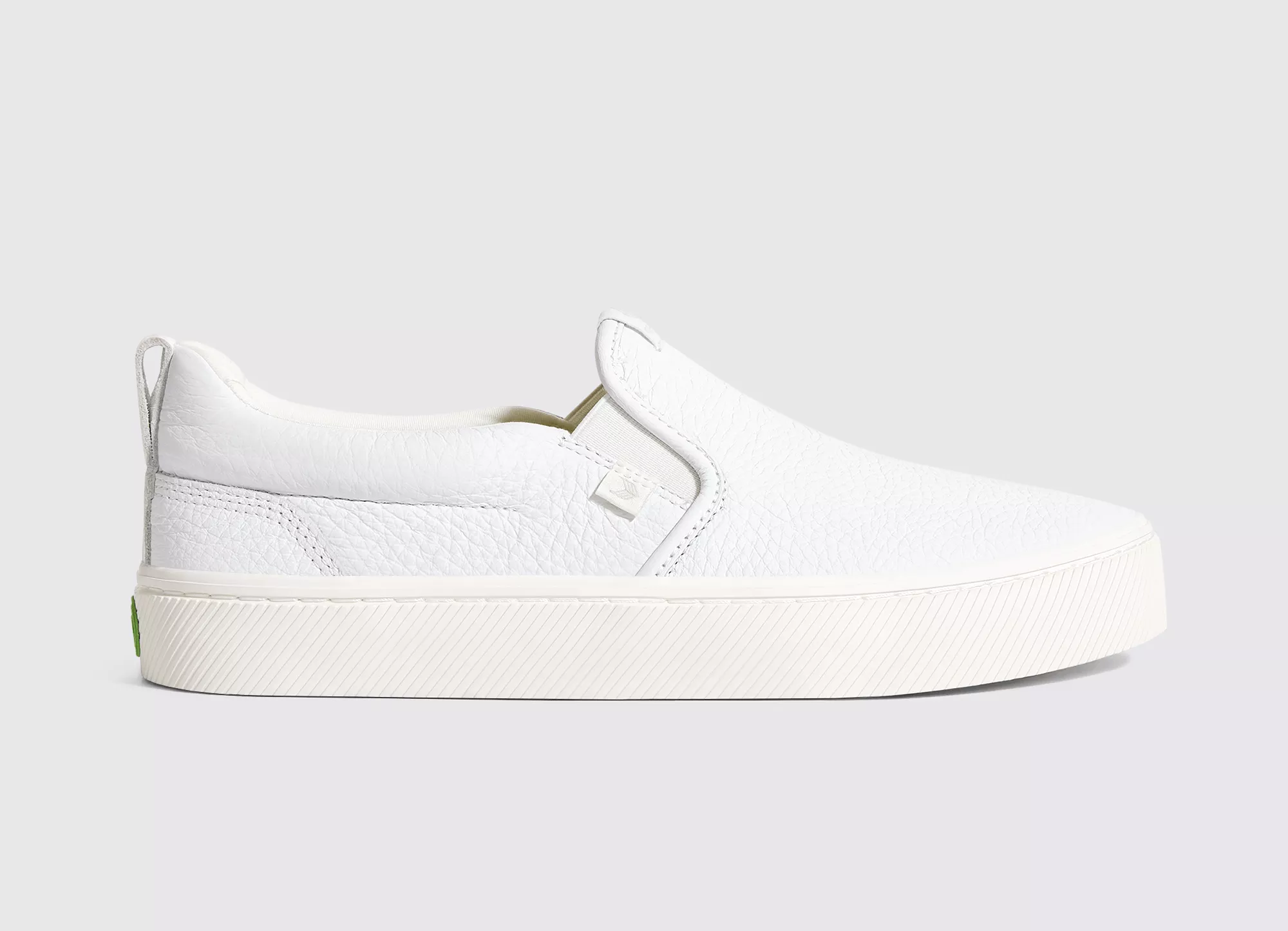 SLIP-ON White Premium Leather Sneaker Men